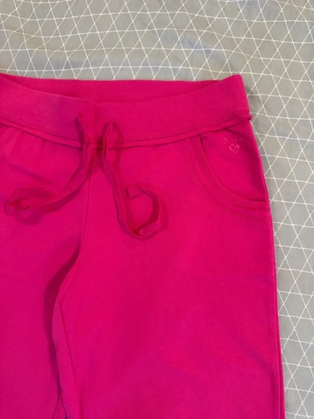 Pink Y2K Justice capris shorts